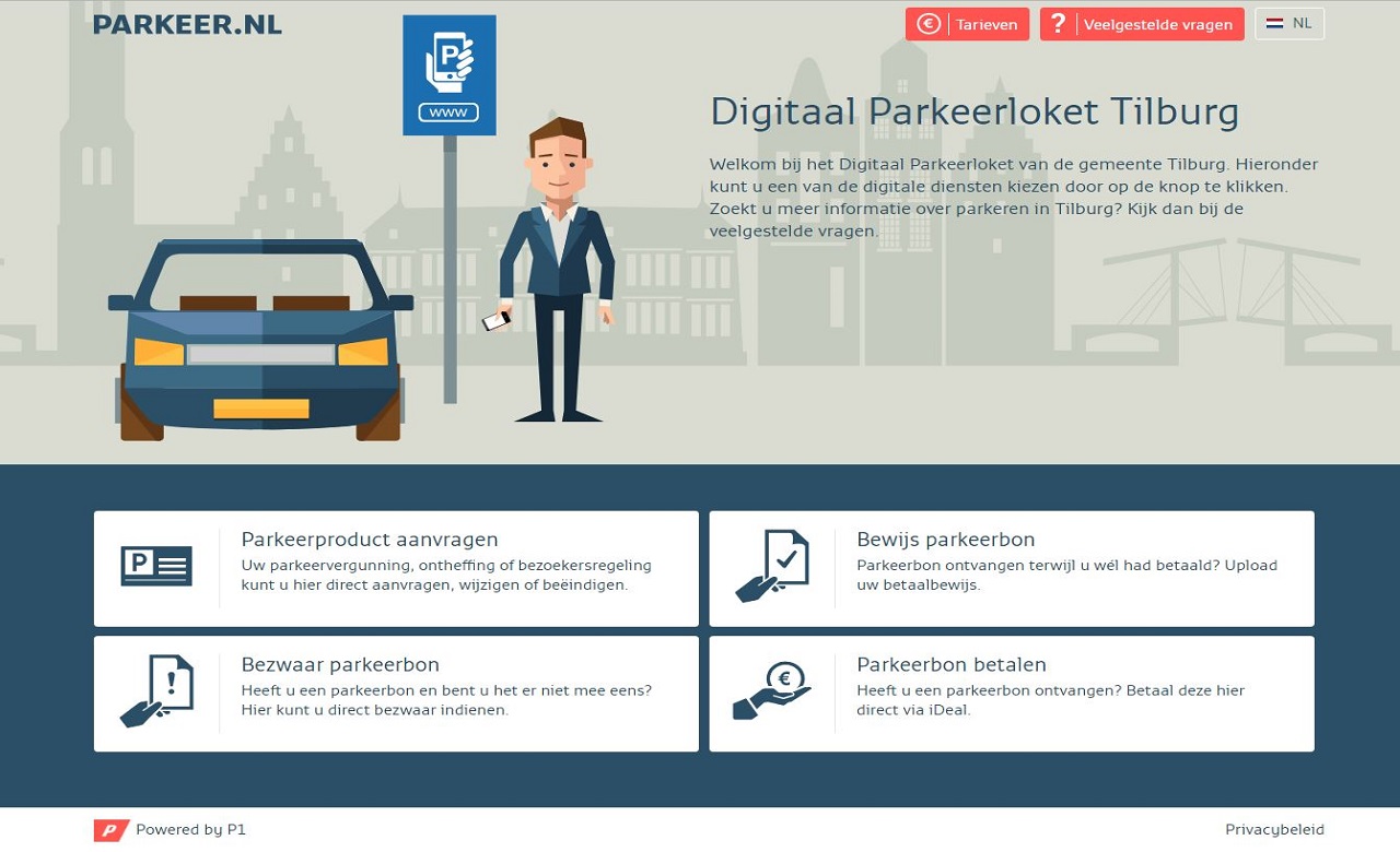 Lancering Digitaal Parkeerloket Tilburg